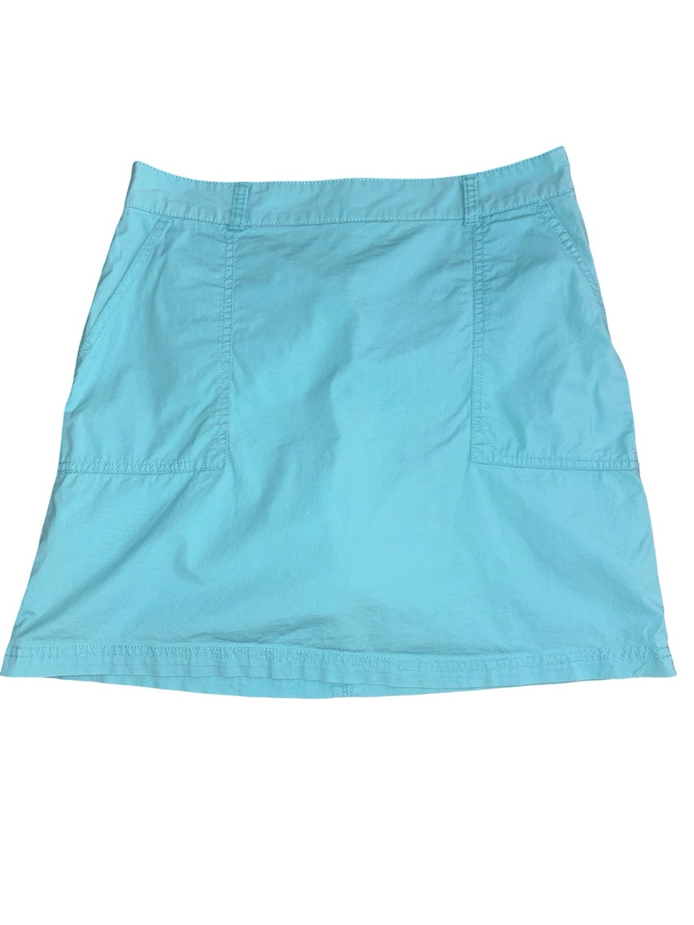 Dockers Teal Cotton Blend Stretch Skort Women’s Size 4 Casual Golf
